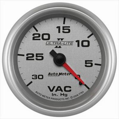 Auto Meter Ultra-Lite II Vacuum Gauge - 7784